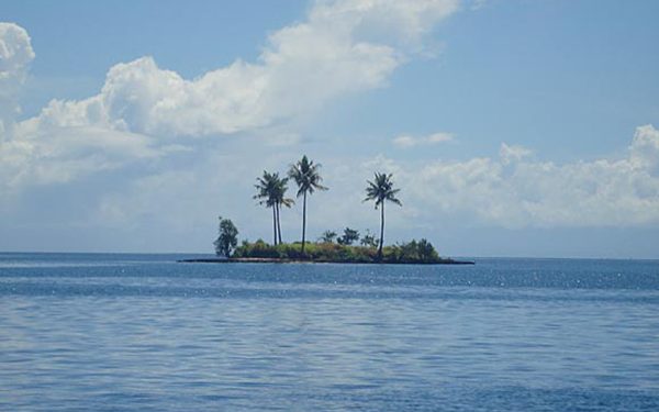 A small island nearby Tobelo